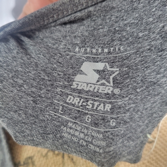 Starter Women's Gray Dri-Star Stretch Performance Tank Top SIze Large - Picture 6 of 7